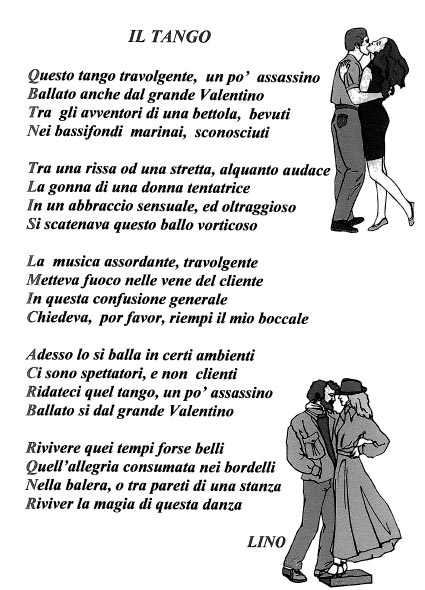 poesie di tango